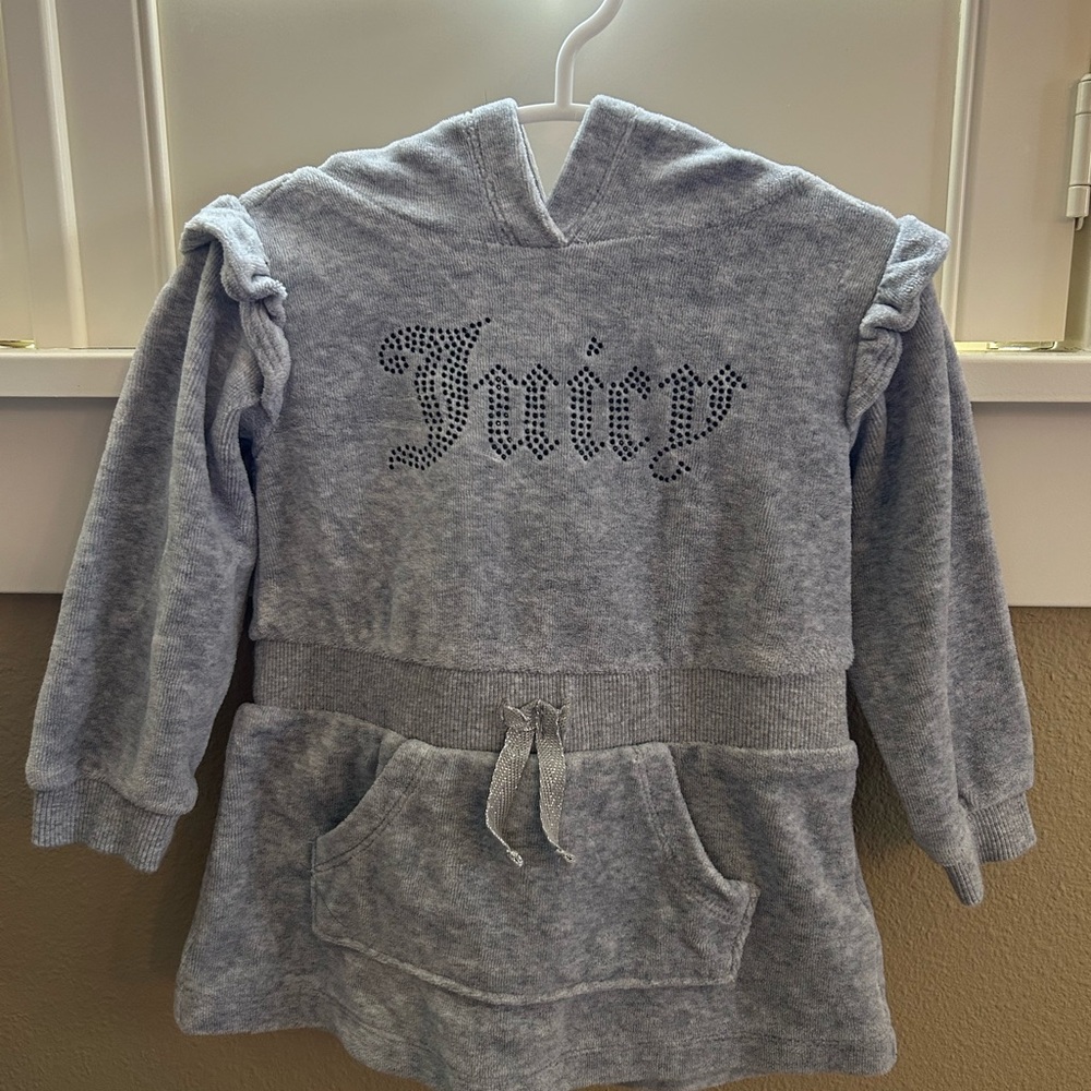 Juicy Couture Heather Gray Hoodie